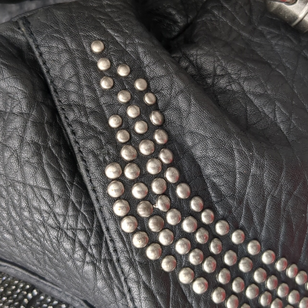 Thomas Wylde Leather Purse Skull Motif - Picture 4 of 16